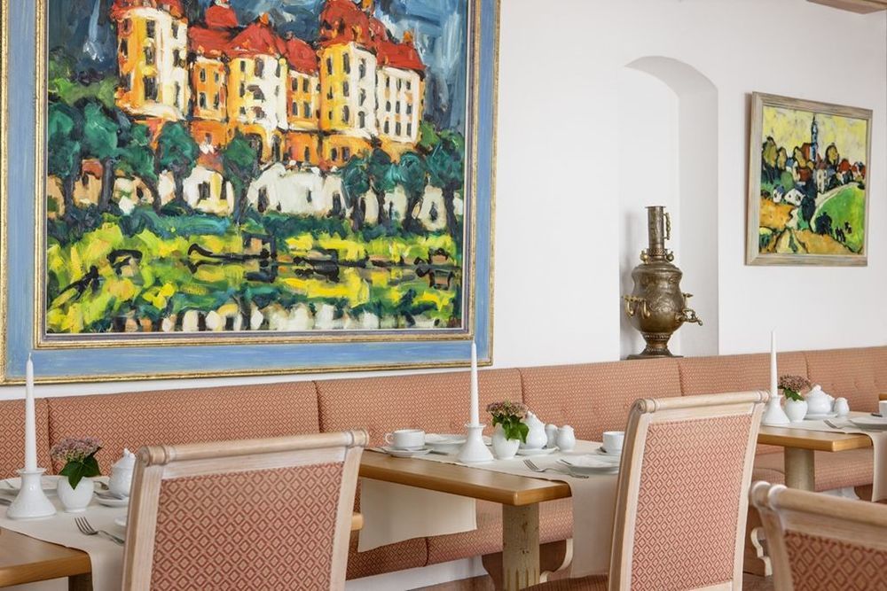 迈森爱玛客旅游宫殿酒店 Meißen 餐厅 照片